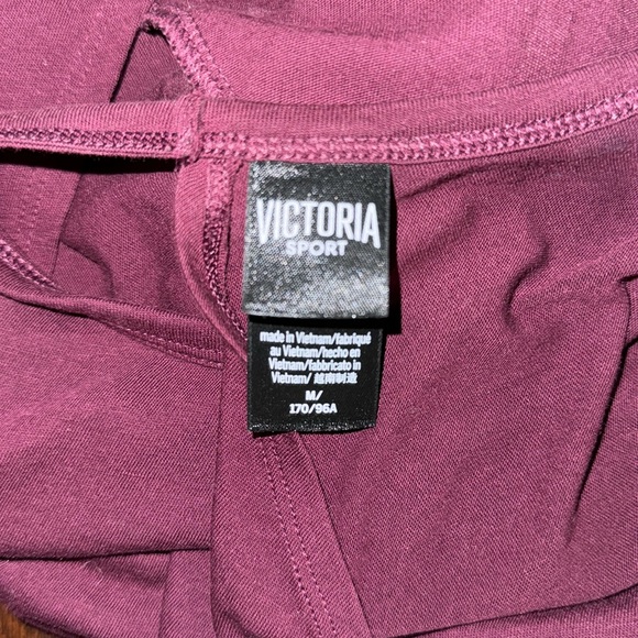 Victoria’s Secret Sport open back tee - Medium Maroon - Picture 7 of 9